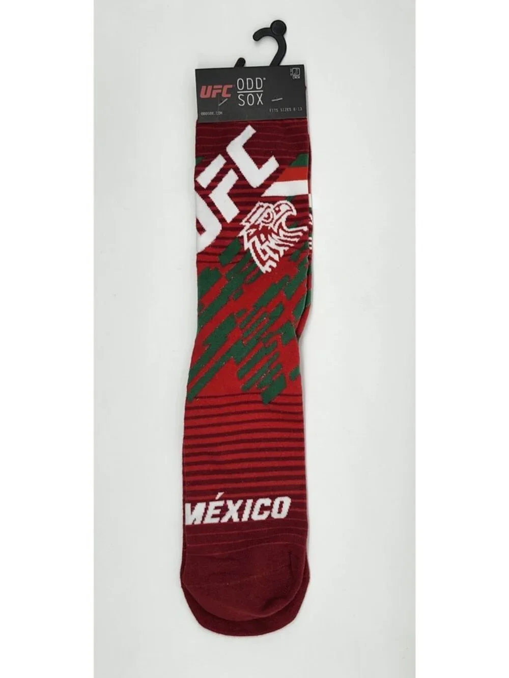 Odd Sox UFC Mexico Graphic Crew Socks